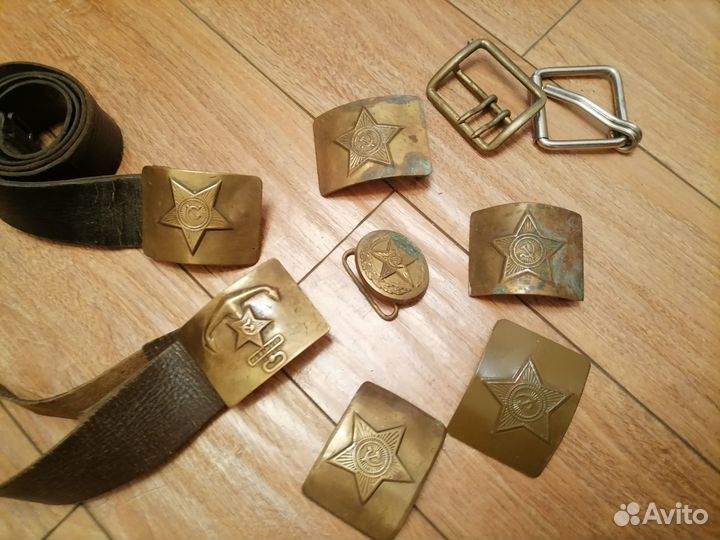 Военные пряжки СССР