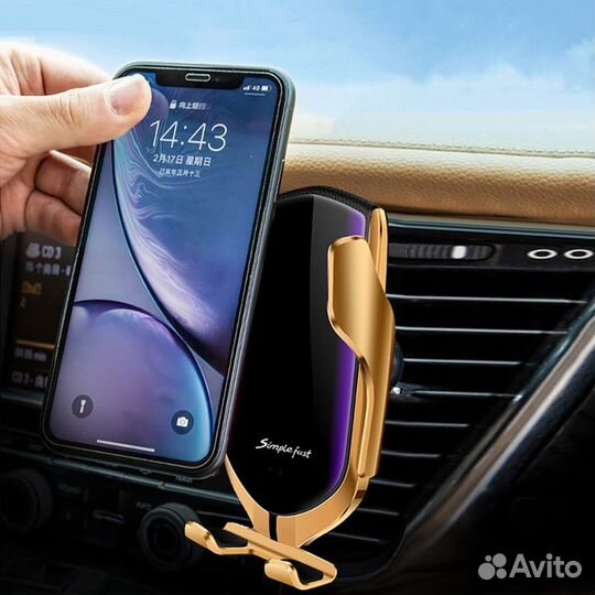 Беспроводная зарядка-держатель для телефона R1pro