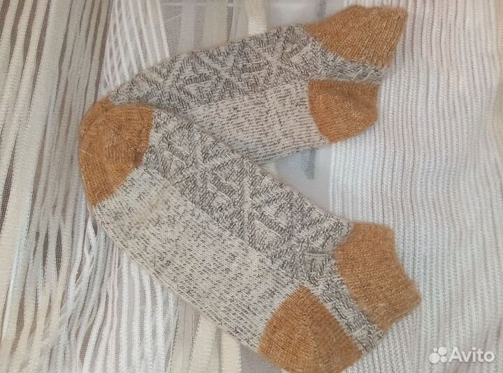 Носочки теплые, шерсть