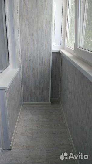 Отделка балконов и лоджий