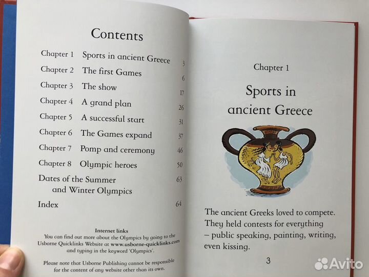 Детские книги на английском story of The Olympics