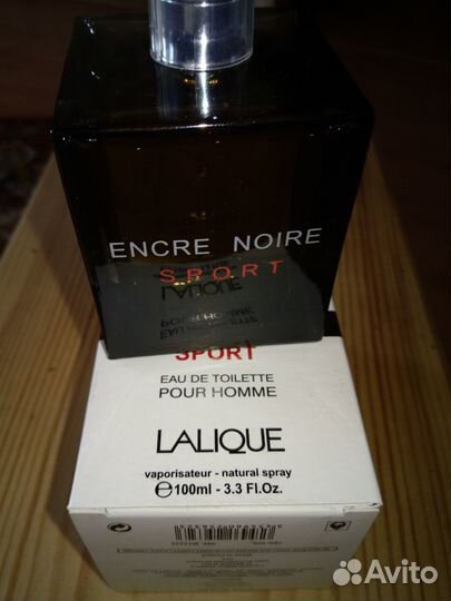 Lalique Encre Noire Sport.100м.New.Муж.TesT.Цитрус