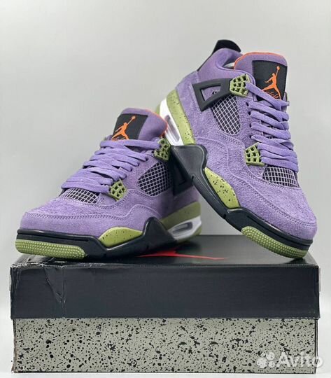 Кроссовки Nike Air Jordan 4 Retro Purple