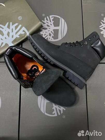 Timberland осень classic чёрные