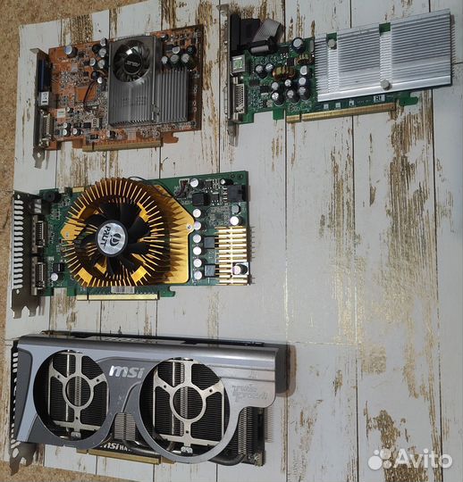 Видеокарты в коллекцию или на запчасти