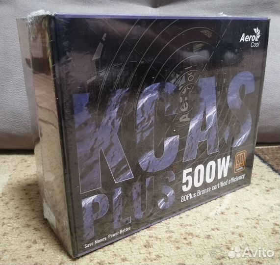 Новый Блок Питания AeroCool kcas Plus 500W