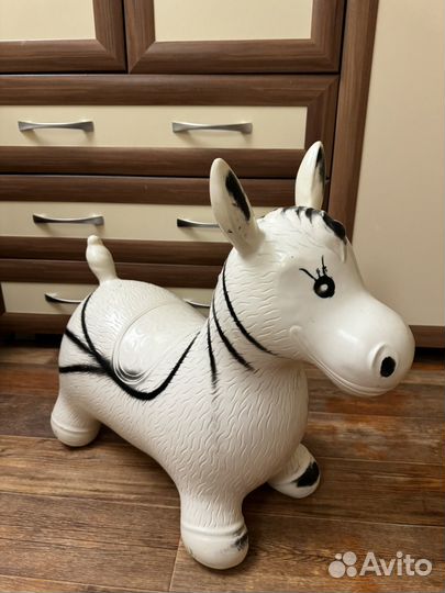 Осел надувной-прыгун