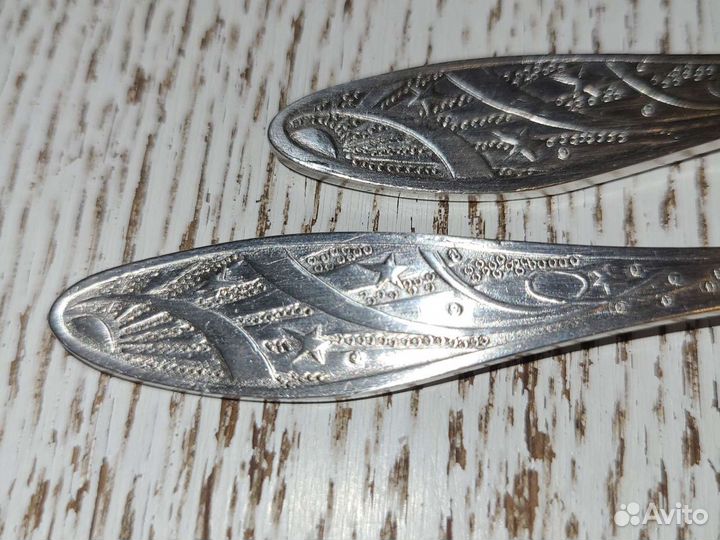 Чайные ложки мельхиор, СССР