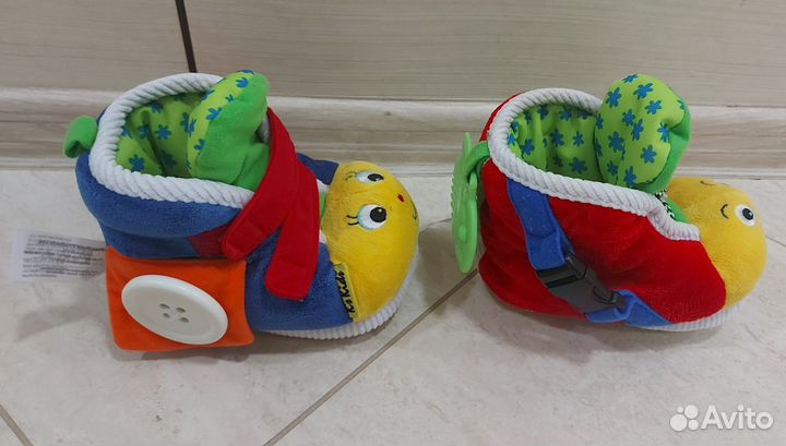 Развивающая игрушка Обучающие ботинки