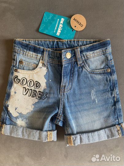 Джинсовые шорты для мальчика