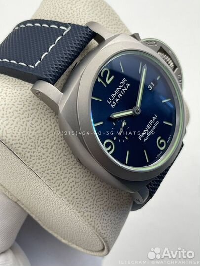 Часы panerai pam1117 luminor marina титановые