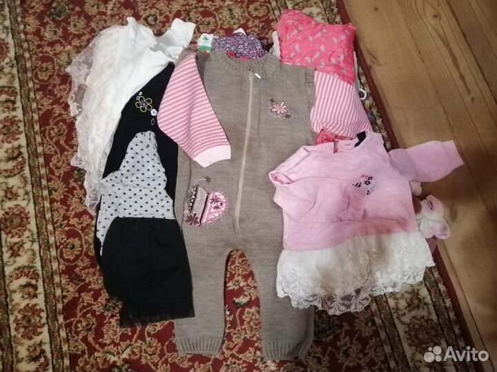 Пакет вещей на девочку