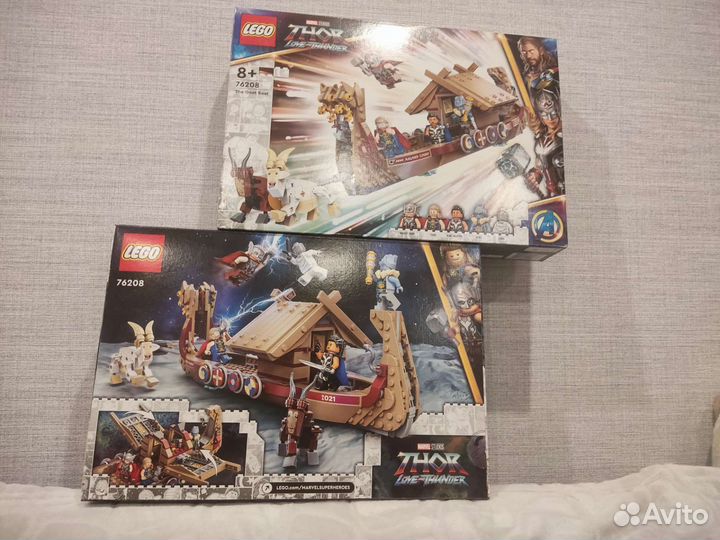 Новый Lego Marvel 76208 Козья Лодка