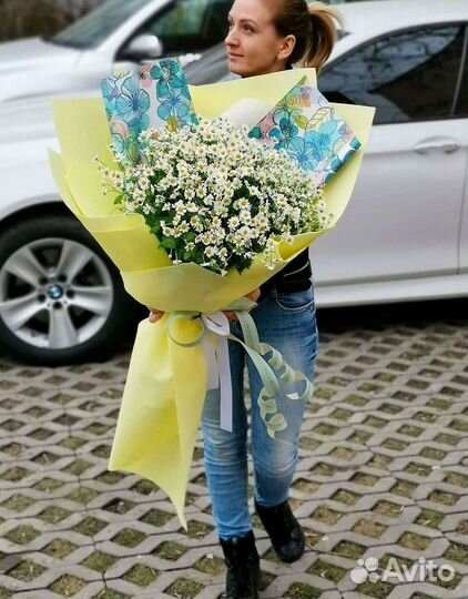 Ромашки букет