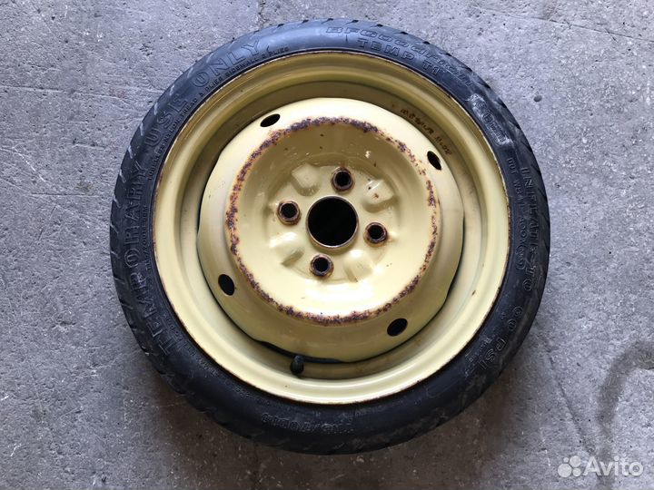 Колесо запасное Toyota Vitz SCP10