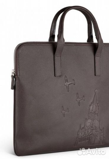 Портфель сумка телячья кожа Gourji (новый)