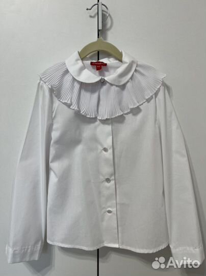 Рубашки и водолазки на девочку 122-128
