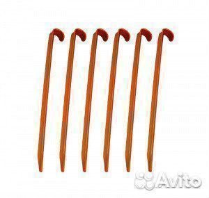 Колышки алюминиевые U-формы набор Aluminium U-Shap