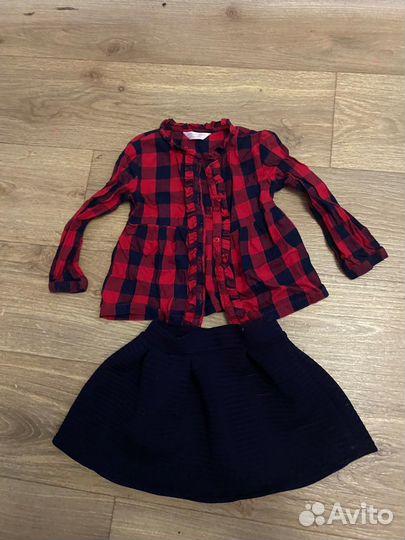 Вещи пакетом на девочку 104-110