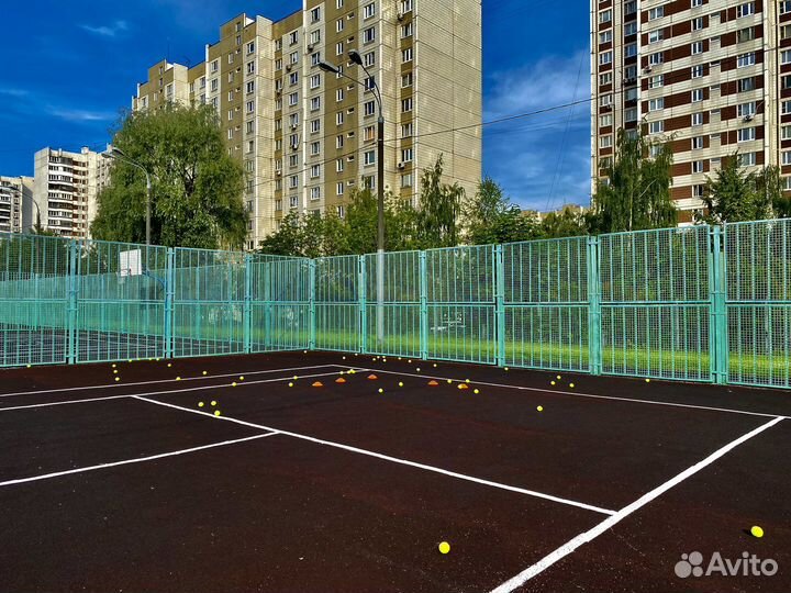 Тренировки по теннису, Новокосино