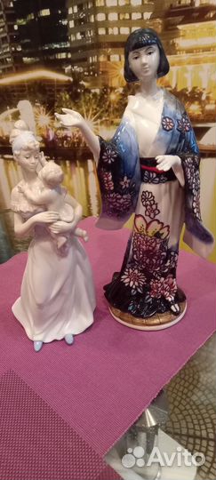 Фарфоровые статуэтки pavone италия