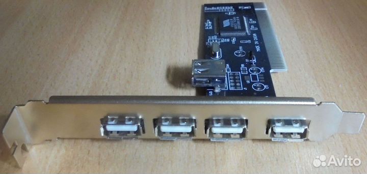 Контроллер USB 2.0 - 4+1 Port PCI