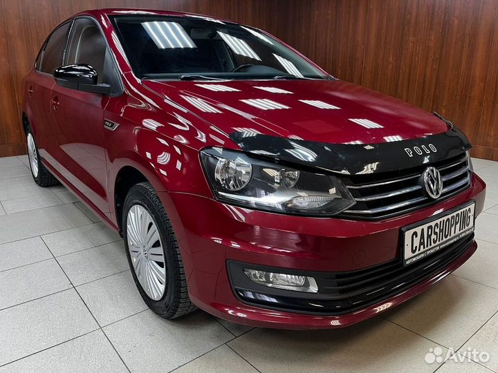 Volkswagen Polo 1.6 AT, 2018, 82 800 км