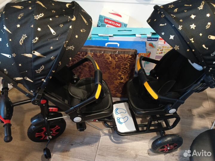 Велосипед для двойни новый