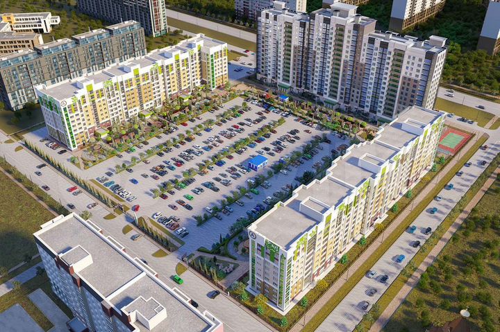 1-к. квартира, 50,2 м², 5/17 эт.