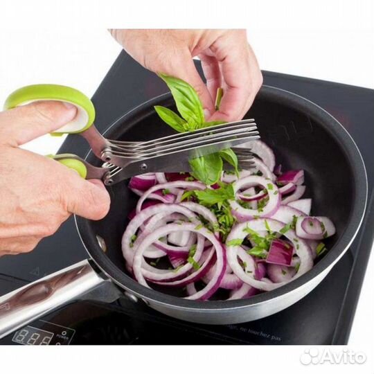 Ножницы для нарезки зелени - 5 лезвий