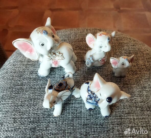Статуэтки слонов