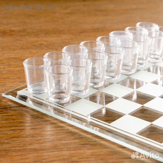Алко-шахматы 25х25 см