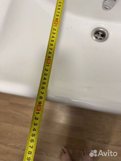 Тумба для ванной с зеркалом бу