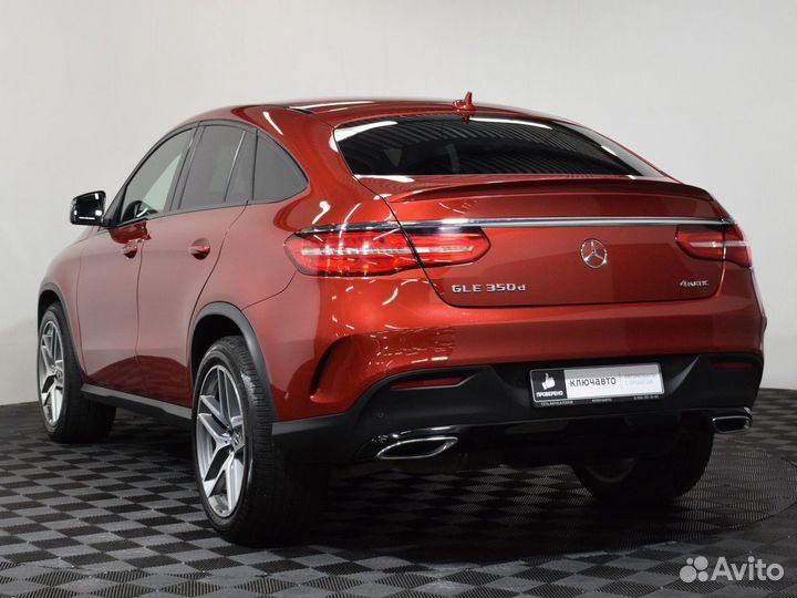 Mercedes-Benz GLE-класс Coupe 3.0 AT, 2017, 87 500 км