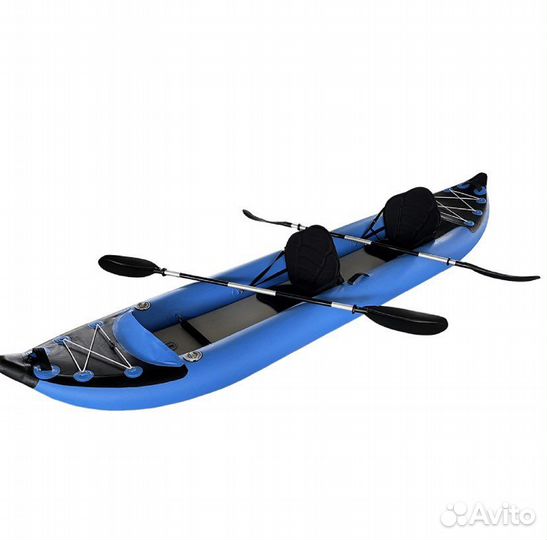 Каяк двухместный полный комплект