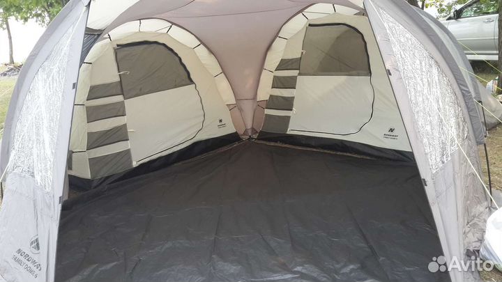 Палатка туристическая 6 местная с тамбуром