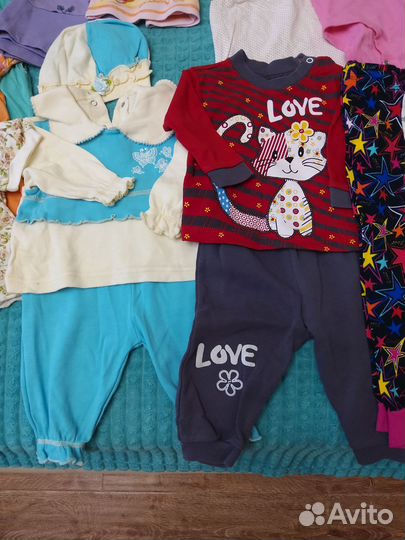 Детские вещи пакетом на девочку