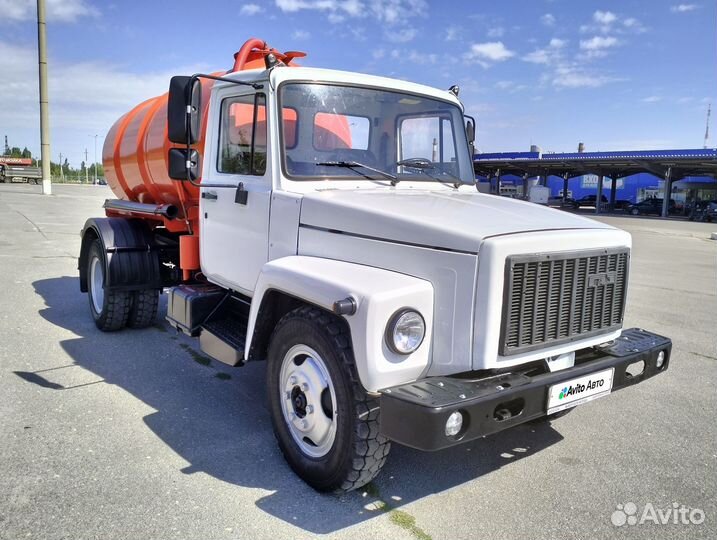 Газ 3309 ассенизатор 2009 г. ко-505 5м3