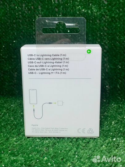 Кабель apple USB-C to Lightning (1 метр)