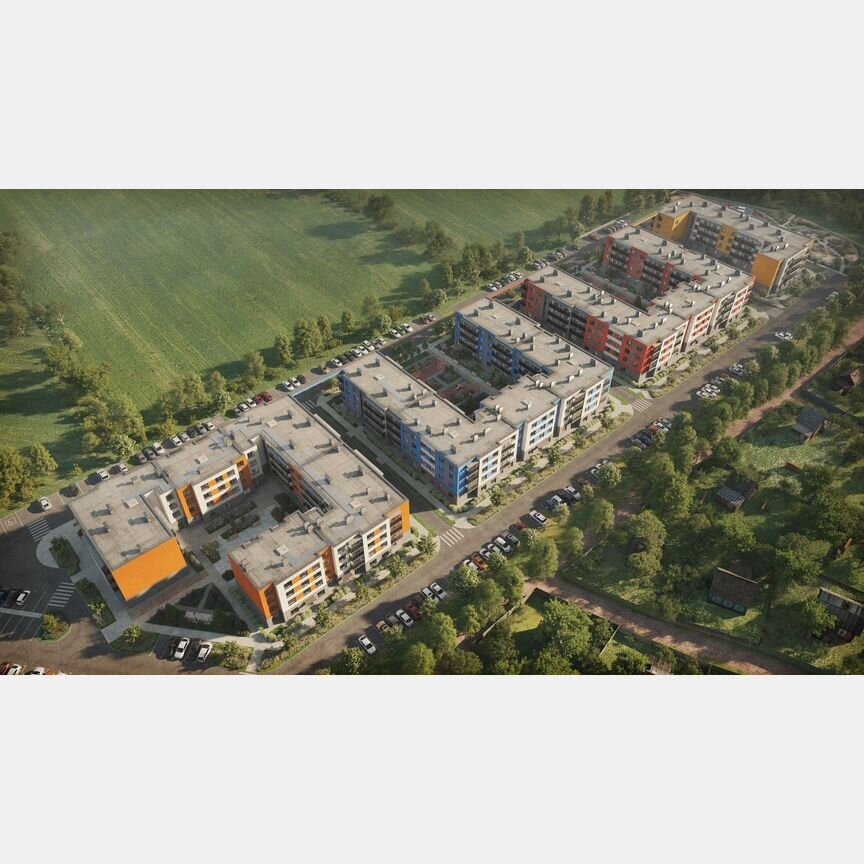 1-к. квартира, 23,4 м², 4/4 эт.