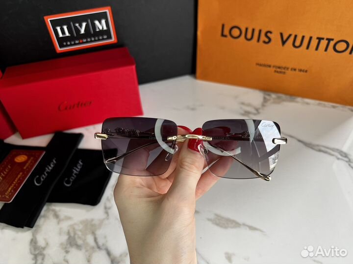 Очки Cartier женские солнцезащитные