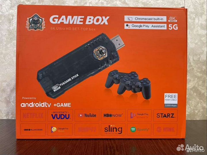 Игровая приставка 10000 игр + smart TV