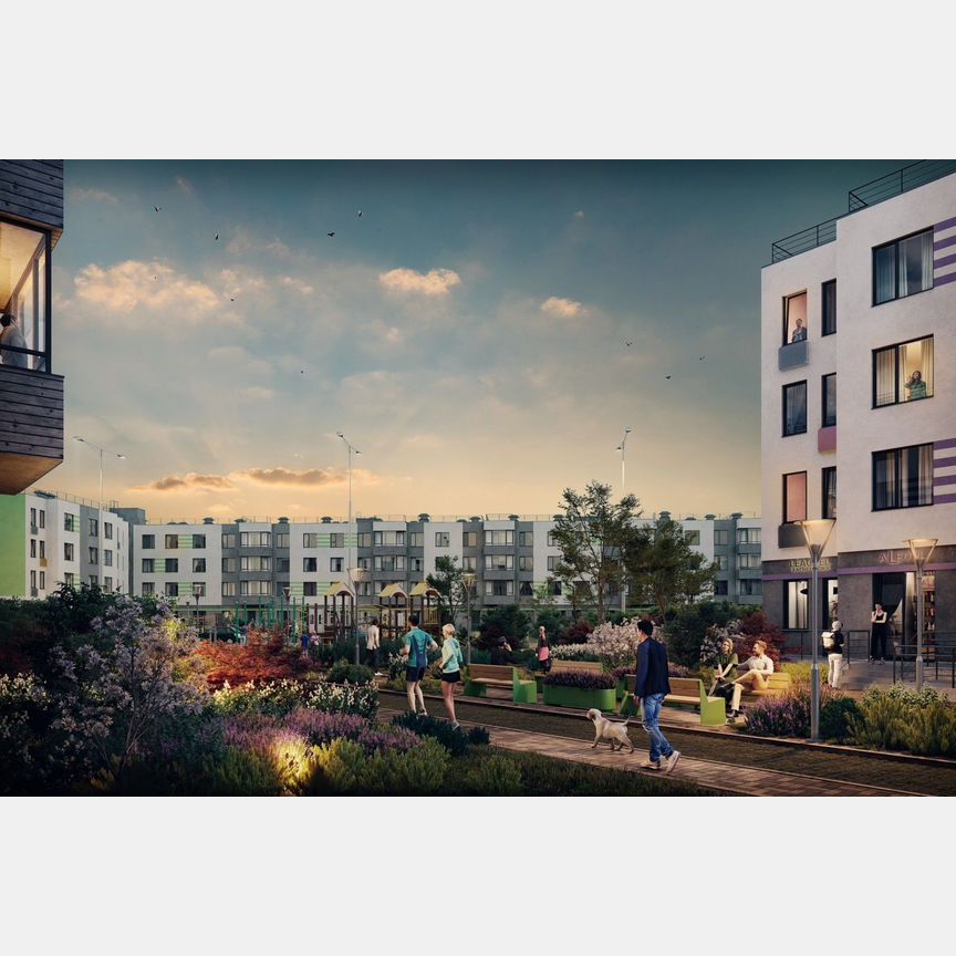 2-к. квартира, 62,6 м², 3/4 эт.