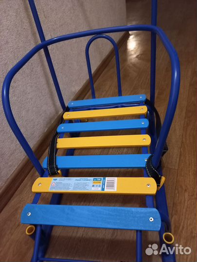 Детские санки,на колесиках