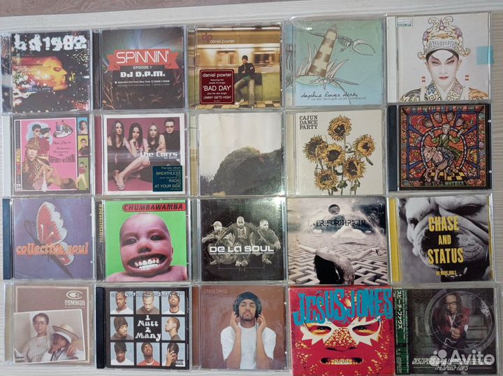 Фирменные CD рок альтернатива панк хип хоп (A-K)