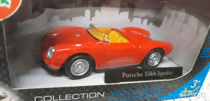 Моделька Porsche 550A Spyder 1:43