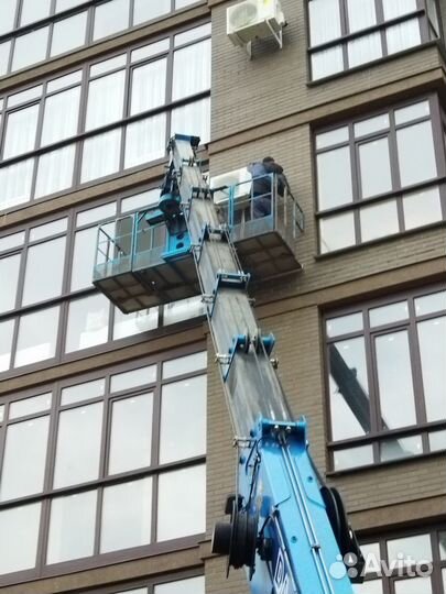 Аренда и услуги телескопической автовышки, 300 кг, 30 м