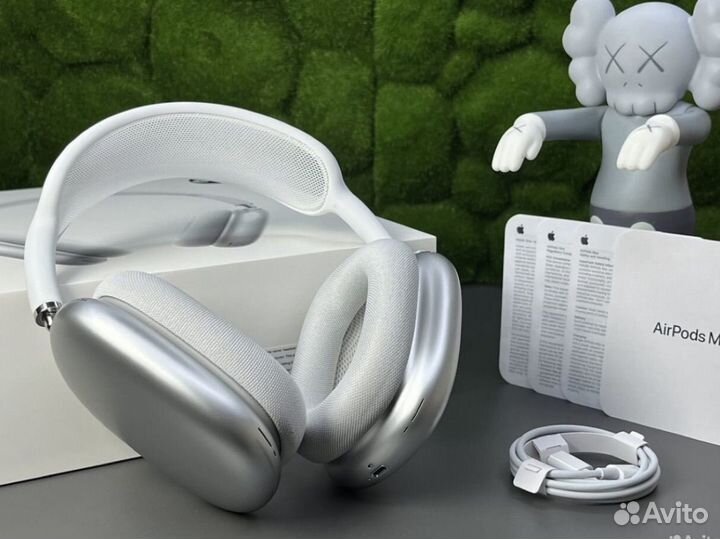 AirPods Max Silver Оригинальное Качество (2024)