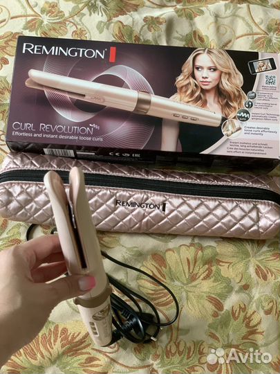 Автоматические щипцы для завивки волос remington