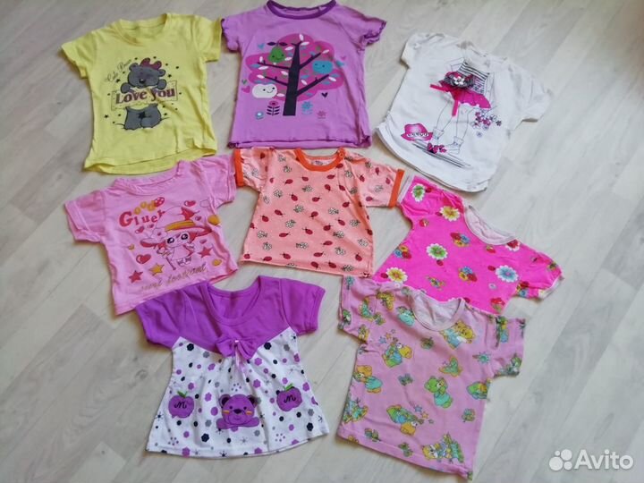 Вещи для девочки от 3 месяцев до 1,5 лет